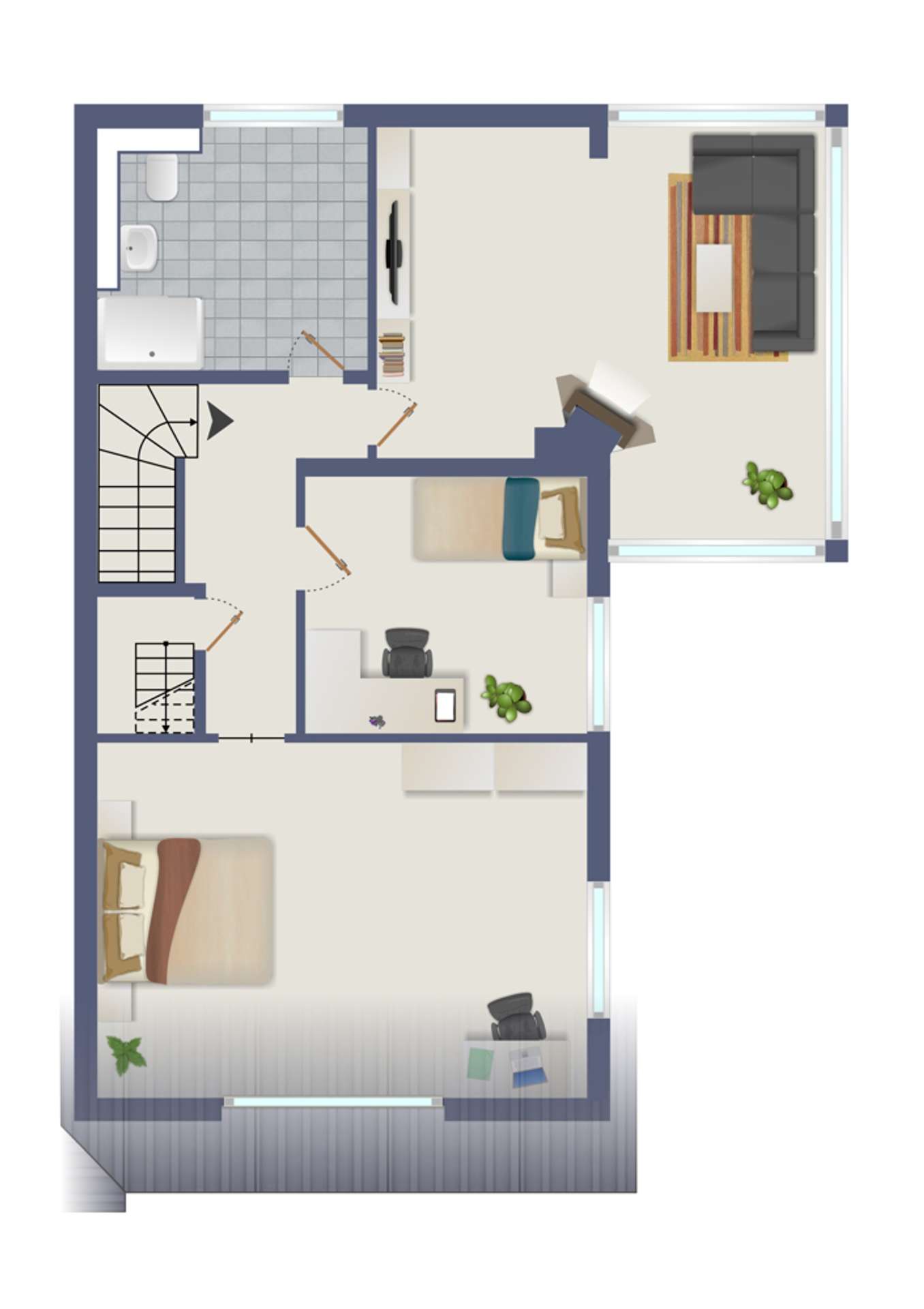 Grundriss Dachgeschoss