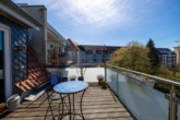 Kapitalanlage - Mehrfamilienhaus mit 4 vermieteten Parteien, Hamburg-Eilbek - Dachterrasse-Dachgeschosswohnu