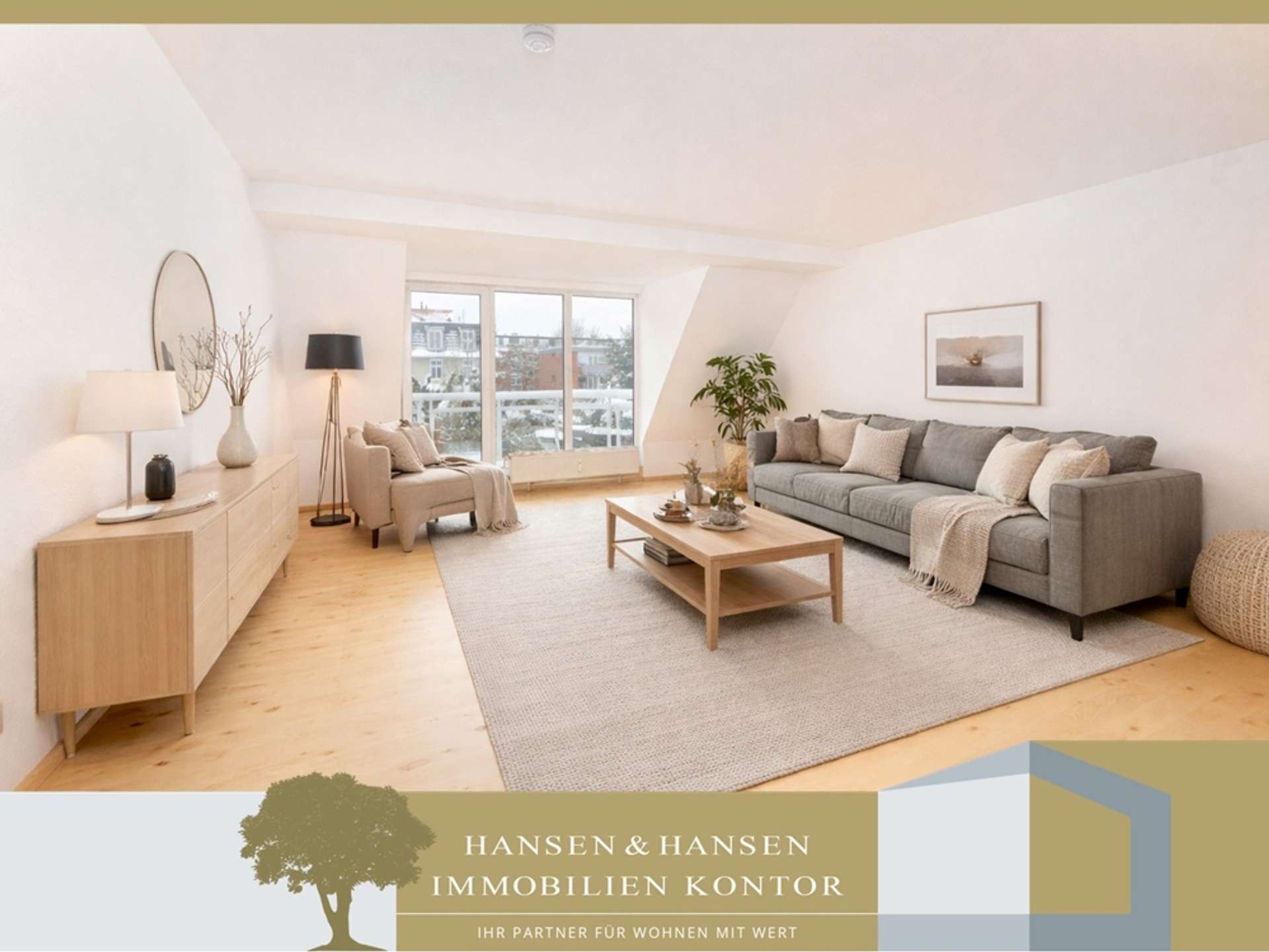 3-Zimmer-Wohnung mit West-Balkon und TG-Stellplatz in Hamburg-Nord, 22335 Hamburg, Wohnung