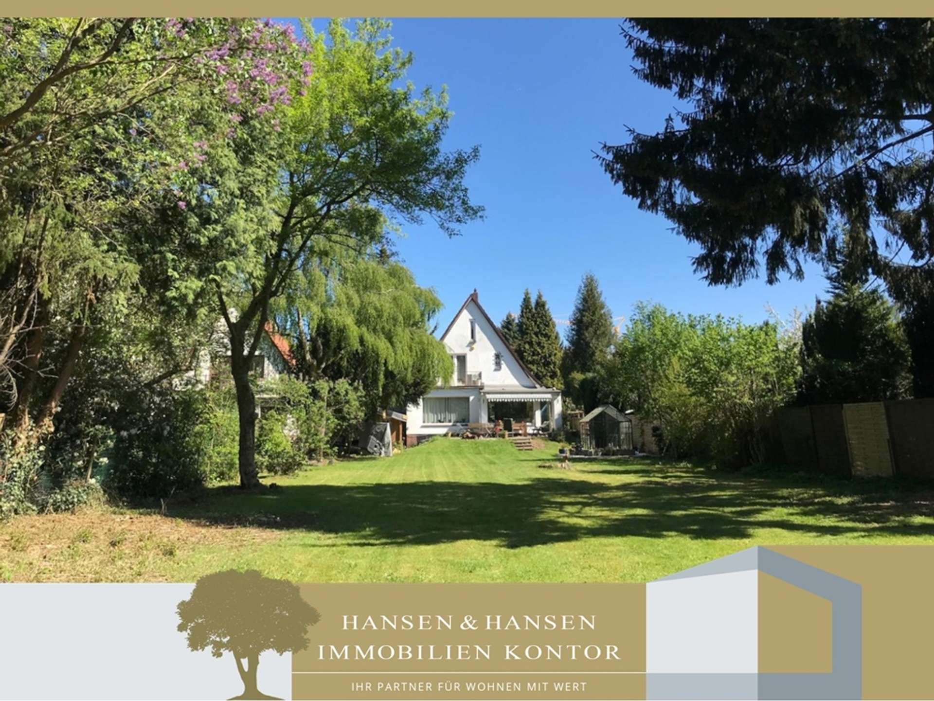 Ruhig gelegenes Einfamilienhaus auf großzügigem Grundstück mit ca. 1.393 m² in Wellingsbüttel, 22391 Hamburg / Wellingsbüttel, Einfamilienhaus