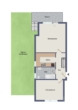 Hochparterre - Solide Kapitalanlage – 2-Zimmer-Wohnung in Othmarschen